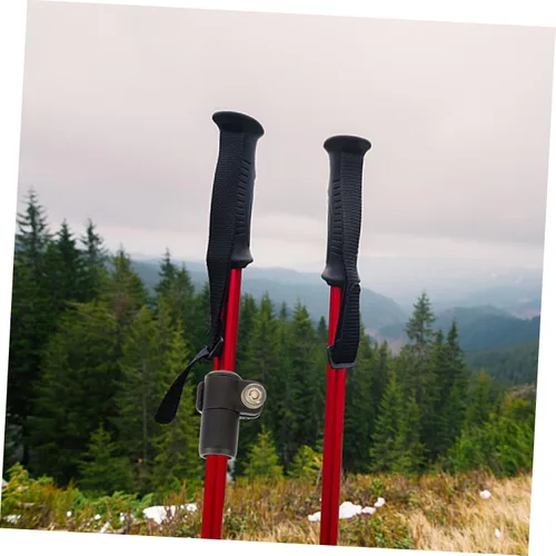 Miniatura 9 de Hebilla de cierre de poste de trekking para bastones de caminar fácil de instalar, cerradura externa compatible con varios bastones de senderismo