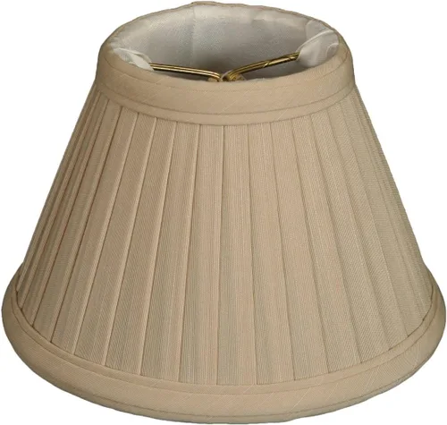 Miniatura 28 de Royal Designs, Inc. Pantalla plisada Empire CS-111BG, color beige, 2,5 x 5 x 4,25
