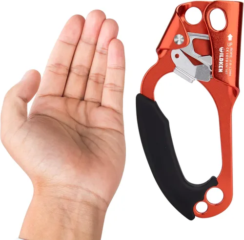 Miniatura 21 de WILDKEN Ascendedor de Mano para Escalada de Exteriores Montañismo Árbol Arborista Escalada Descenso Equipo Ascendedor de Mano para Cuerda de 8-14mm