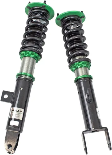 Miniatura 2 de Rev9 R9-HS2-142_2 Hyper-Street II Kit de bajada de suspensión de coilover, amortiguador mono-tubo con ajuste de rebote de 32 clics, longitud