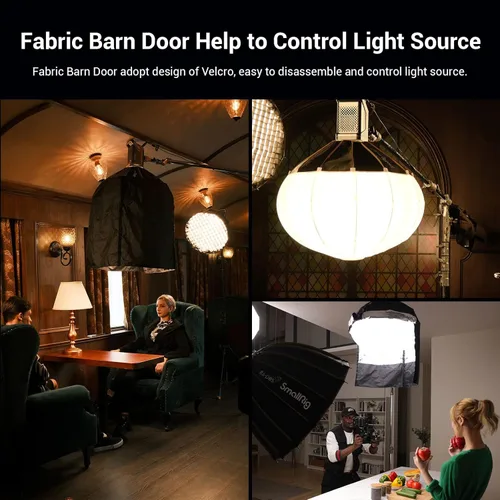 Miniatura 6 de SMALLRIG Softbox de Farol Modificador de Luz Suave, Difusor Softbox de 26 pulgadas/65 cm Compatible con Luz de Video SMALLRIG 120B/120D/220B/220D