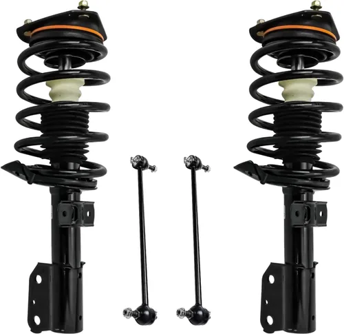 Miniatura 23 de Detroit Axle - Kit de puntales delanteros para Jeep Grand Cherokee 2005-2010 2006-2010 Commander 2007 2008 2009, 2 montajes rápidos de 2 barras