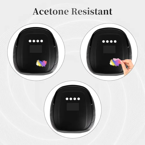 Miniatura 7 de Lámpara de uñas LED UV recargable de 126 W, secador de uñas inalámbrico portátil con sensor automático y 4 ajustes de temporizador, lámpara