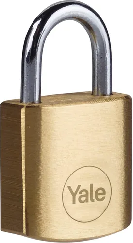 Miniatura 2 de YALE Y110B/20/111/2-2 - 2 candados de latón (0.787 in) – Cerraduras interiores para taquilla, mochila, caja de herramientas – Llave igual