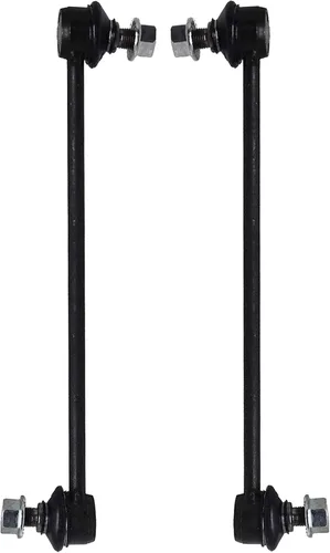 Miniatura 22 de PartsW - Kit de suspensión de 2 piezas de eslabones de extremo de barra estabilizadora delantera de alta resistencia