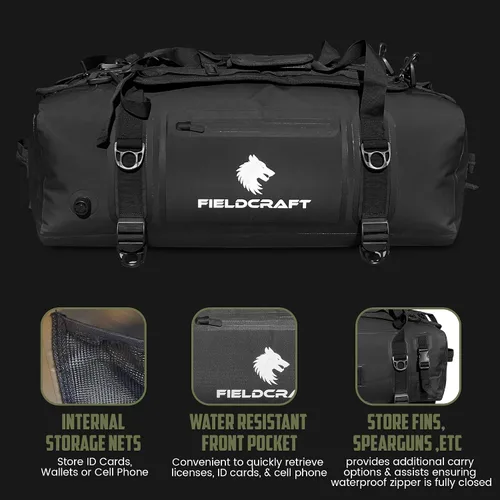 Miniatura 2 de Bolsa de lona impermeable SEA WOLF, Negro -, Bolsa de lona impermeable