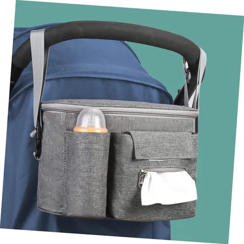 Miniatura 6 de Toddmomy Bolsa de viaje para mamá, bolsa de viaje para mamá, bolsa de viaje mochila de viaje, bolso de mano, bolso grande para cochecito, bolsa