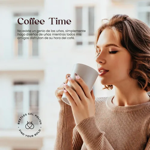 Miniatura 4 de Beatles Colección Coffee Cafe - Juego de esmaltes de uña de gel en colores marrón, neutro, beige, malva, perfectos para el otoño/invierno, kit