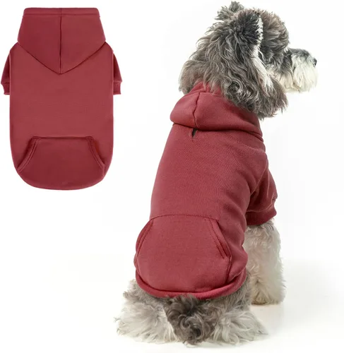 Miniatura 37 de SCENEREAL Sudadera de seguridad con capucha para perros grandes, medianos y pequeños, para niños y niñas, disfraz de perro suave con agujero para #1