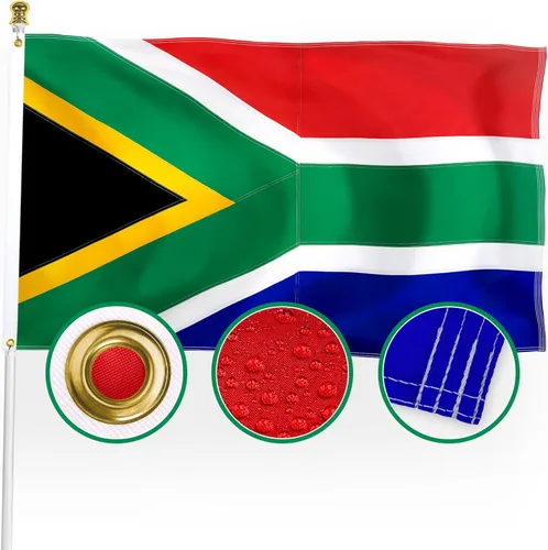 Miniatura 13 de XIFAN Bandera de Nicaragua prémium de 3 x 5 pies para exteriores, bandera de país nicaragüense grande de doble cara de nailon 210D, decoración