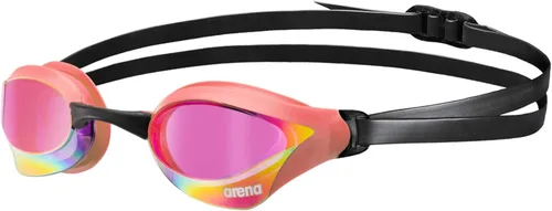 Arena Gafas de natación de carreras unisex Cobra Core Swipe antivaho para hombres y mujeres con lente de policarbonato con espejo/sin espejo