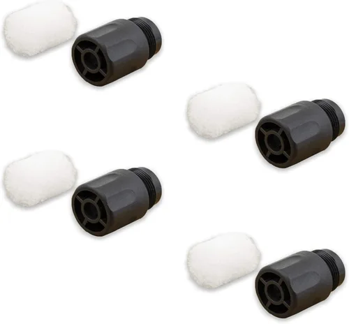 Conjunto de silenciador para lijadoras orbitales de aire Dynabrade tipo atornillado (paquete de 4)