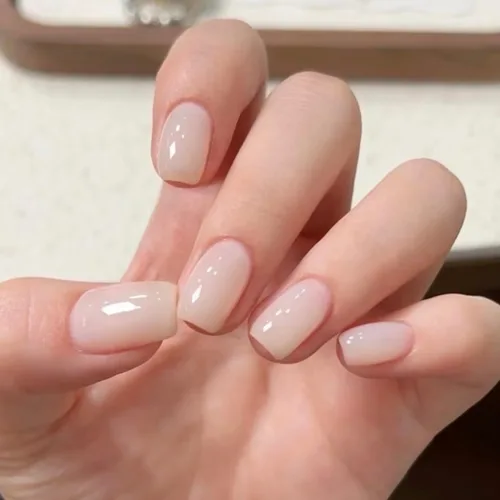 Miniatura 4 de COSMOO Esmalte de uñas Jelly White, 0.4 fl oz, esmalte de uñas transparente blanco transparente de secado rápido para esmalte de uñas, 0.41 onzas