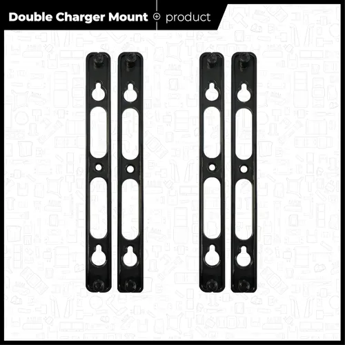 Miniatura 5 de StealthMounts Makita - Soporte para cargador - Paquete de 2 (cargador doble) Fabricado en el Reino Unido