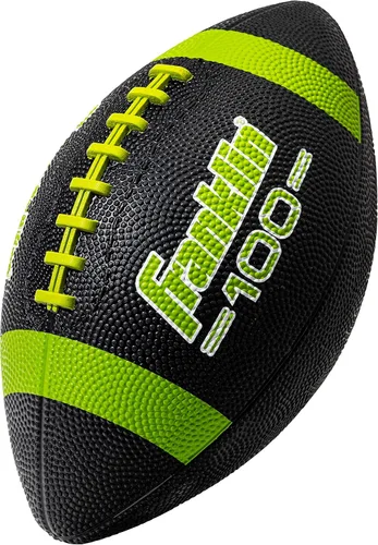 Franklin Sports Balones de fútbol americano de goma para niños Junior Grip-Rite tamaño juvenil - Balones de fútbol americano Peewee Kids duraderos
