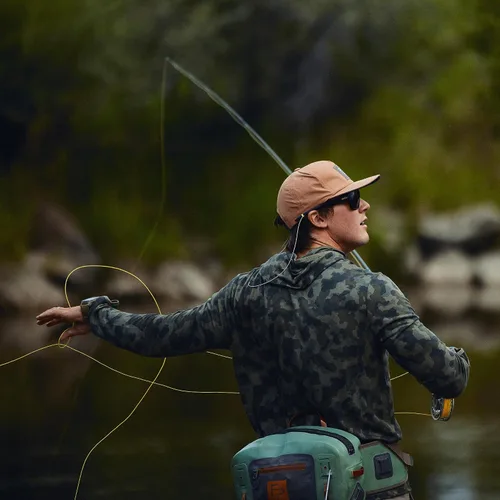 Miniatura 5 de Free Fly Sudadera ligera con capucha para hombre, con protección solar UPF 20+ para hombre, transpirable, manga larga, para pesca