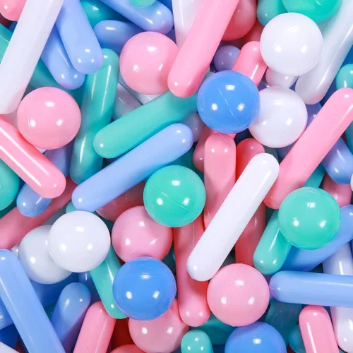 Miniatura 18 de Bolas para piscina de bolas STARBOLO para niños - Paquete de 150, 200, 500 bolas de piscina de bolas coloridas a prueba de aplastamiento de plástico