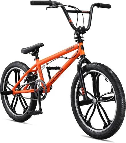 Mongoose Legion Bicicleta BMX, bicicleta de 16, 18 o 20 pulgadas para niños y adultos, marco de acero Hi-Ten, engranaje 25x9T, 36x16T o 40x16T,