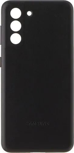 Miniatura 2 de Samsung Funda para Galaxy S21, contraportada de cuero - Negro (versión de EE. UU.)