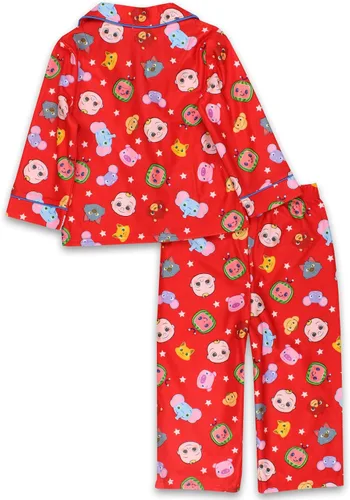 Miniatura 3 de CoComelon Conjunto de pijama de franela para niños y niñas pequeñas