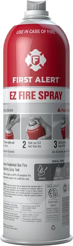 Miniatura 2 de First Alert EZ AF400 - Aerosol de extinción de incendios en aerosol, rojo, 18 onzas (paquete de 1)