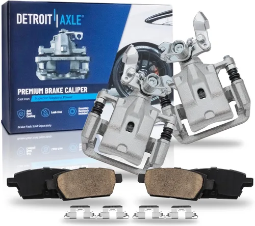 Miniatura 139 de Detroit Axle - Pastillas de Freno para Nissan Altima Sentra 350Z Juke INFINITI G35, Pastillas de Freno Cerámica Delanteras y Traseras Reemplazo