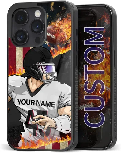 Miniatura 13 de Fundas de teléfono personalizadas con diseño deportivo para fanáticos para iPhone 11, 12, 13, 14, 15, 16 Pro Max Plus Mini X 7 8 SE para Samsung