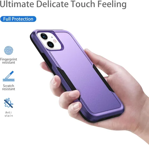 Miniatura 6 de Funda compatible con iPhone 11, protección resistente, a prueba de golpes, a prueba de caídas, a prueba de polvo, antiarañazos, para 11