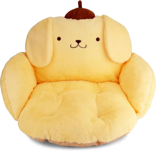 Miniatura 8 de Juju - Cojín Kawaii rosa – Decoración de habitación Kawaii – Cojines de asiento para sillas de oficina – Cojines de silla de oficina – Cojín