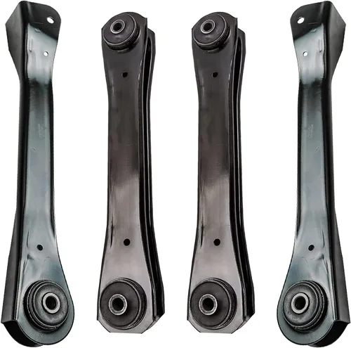 Miniatura 210 de Detroit Axle - Brazos de control superiores traseros para Chrysler 300 Dodge Challenger Charger Magnum, reemplazo del conjunto de brazos de control