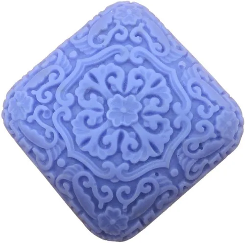 Miniatura 11 de GRAINRAIN Molde de barra de jabón de silicona de flores Moldes de bricolaje Molde de jabón fundido y vertido hecho a mano (14361)
