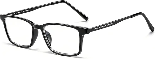 Lentes daltónicos para hombres, lentes correctoras de daltónico rojo-verde, TR90 gafas correctoras y mejoradoras de color de marco completo para uso