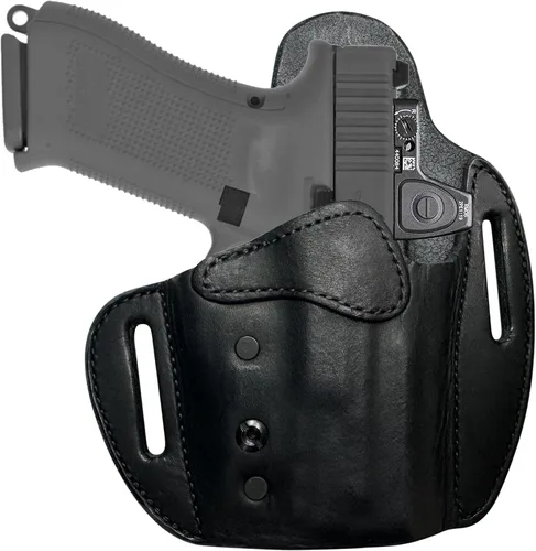 Miniatura 25 de Urban Carry LockLeather OWB RMR/RDS - Funda segura y cómoda de cuero/polímero híbrido para una ocultación óptima Diestro Compatible con una