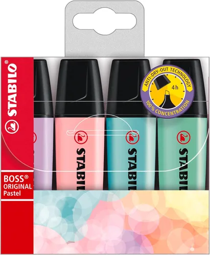 Miniatura 10 de STABILO Resaltador BOSS ORIGINAL - Pack de 4 - Verde