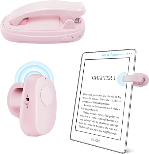 Miniatura 7 de Girador de páginas de anillo de dedo para Kindle Paperwhite, con control remoto para Kindle Paperwhite Kobo, lectores de iPad, tabletas, novelas