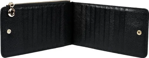 Miniatura 6 de Yaluxe- Cartera para mujer con bloqueo RFID, de cuero genuino, multiorganizador de tarjetas con bolsillo con zíper