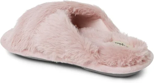 Miniatura 7 de Dearfoams Sandalias unisex Ava Furry Crossband Slide