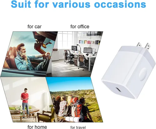 Miniatura 7 de Caja de carga rápida USB C para Galaxy A17 5G A16 A15/A54/A56/A35/S25Ultra/S24FE/Z Fold7 Flip7 6/A14/A13/A23/A23/A53/S23/A25, iPhone 17 Pro