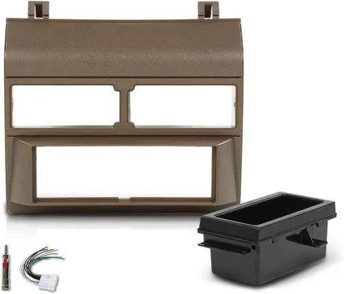 Miniatura 13 de PIT66 Cubierta de Tablero Kit de Instalación de Tablero Adaptador de Arnés de Cables Compatible con Camiones Chevy GMC 1988-1994 Cubierta de Tablero
