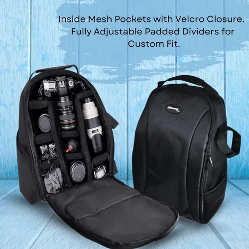 Miniatura 2 de Ultimaxx Mochila DSLR/SLR extra grande para cámaras Nikon, Canon, Sony, Panasonic, Pentax, Olympus y Fuji, una mochila de senderismo al aire libre