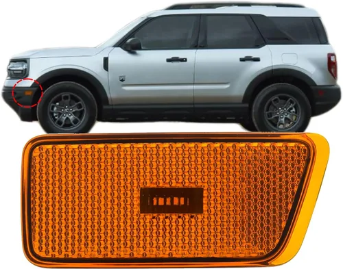 APA - Repuesto para lámpara de marcador lateral LED frontal 2021 2022 Bronco Sport Driver lado izquierdo M1PZ15A201B FO2550148