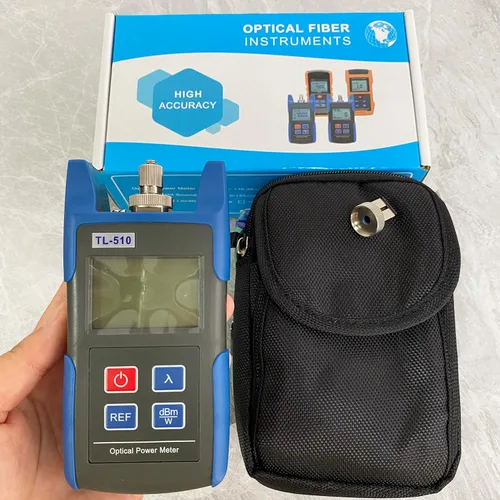 Mini medidor de potencia óptica TL-510 con conector FC SC -70~+10dBm/-50~+26dBm TL-510A/TL-510C probador de cable óptico (TL-510C)