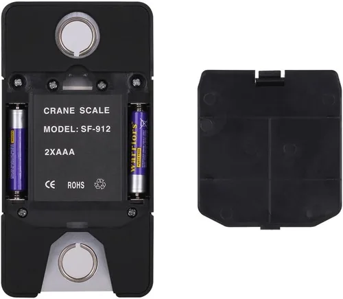 Miniatura 3 de Klau - Báscula digital de pescado, grúa industrial de 661.4 lbs/600 libras, color negro Sensor de alta precisión, escala colgante, para la caza
