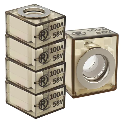 Miniatura 26 de Fusibles de Terminal MRBF - 100 Amperios 58V CC Máx/IP66 Impermeables para Barcos, Marina, Casas Rodantes, Sistemas Solares - Protección contra
