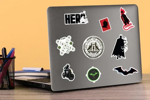 Miniatura 5 de The Batman Sticker Pack – Calcomanías de vinilo troqueladas inspiradas en películas grandes de lujo paquete variado para laptop, botella de agua