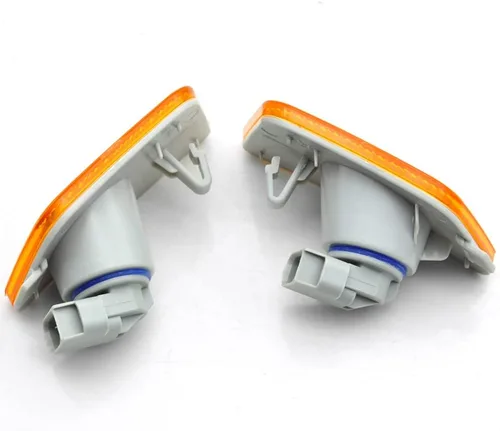 Miniatura 3 de 2 Piezas para Señal de Parqueo y Marca Lateral de Parachoques Delantero de Chevy Cruz 2011 2012 2013 2014 2015 Certificado DOT GM2551198N 42334144