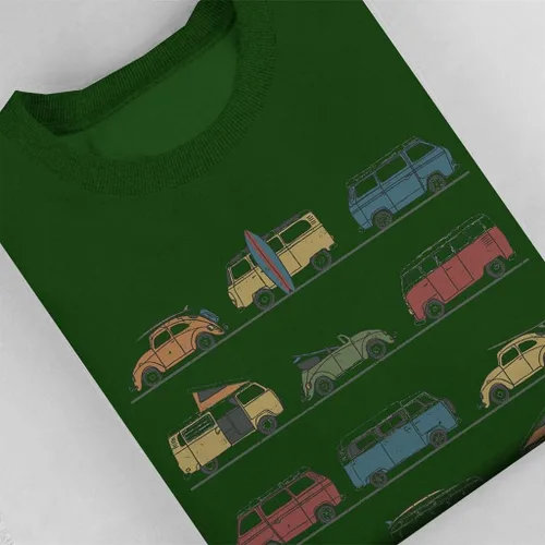 Miniatura 4 de Volkswagen Vans and Beetles Men's Sweatshirt