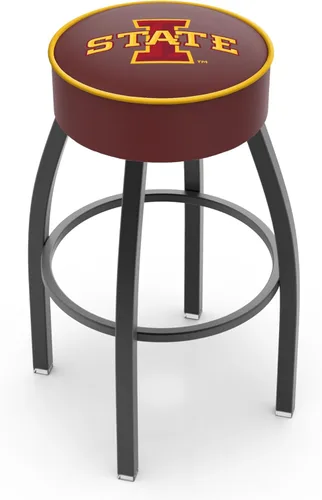 Miniatura 8 de The Holland Bar Stool Company L8B1-4 Georgia Tech - Taburete giratorio con base antiarrugas, color negro