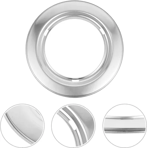 Miniatura 7 de Cabilock Adaptador de anillo de acero inoxidable para estante redondo Cocina Anillo de vapor Alimentos