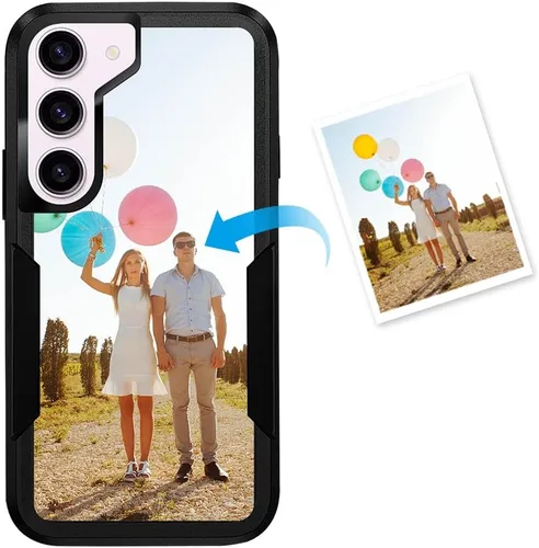 Miniatura 14 de Funda protectora personalizada para Samsung Galaxy S22 Ultra 5G (versión 2022), funda protectora de doble capa resistente con múltiples fotos, a
